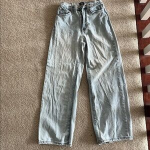 BDG Urban Outfitters High & Wide Jeans Light Wash Size 25